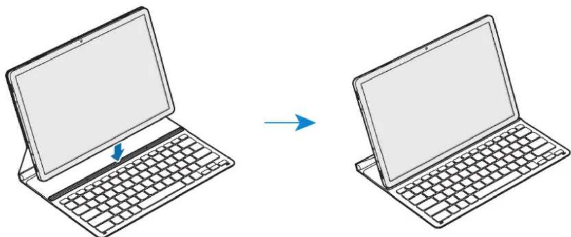 SAMSUNG EFDT630 - Conectar el teclado - 2