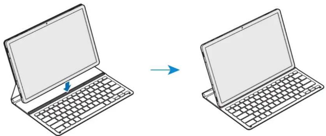 SAMSUNG EFDT630 - Koble til tastaturet - 2