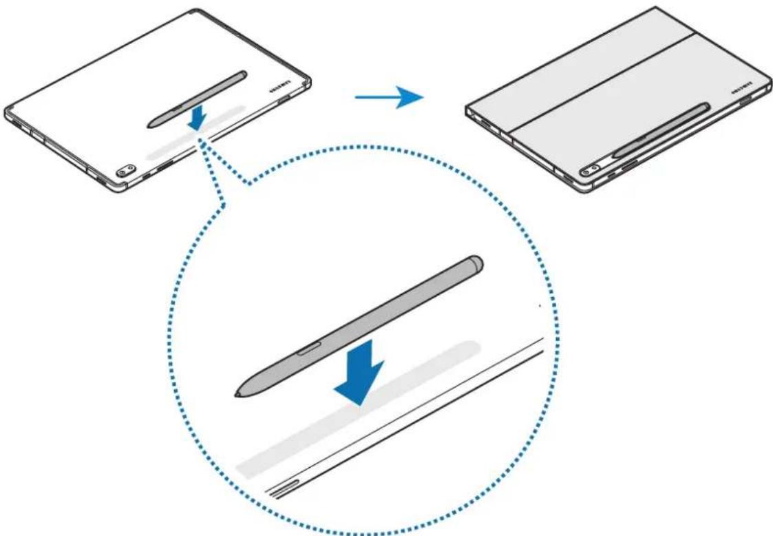 SAMSUNG EFDT630 - Σύνδεση της πένας S Pen - 1