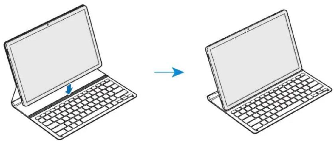 SAMSUNG EFDT630 - Conectarea tastaturii - 2