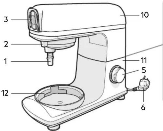 AEG KM51VSR - COMPONENT - 7