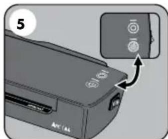 FELLOWES Arc A4 - QUICK START GUIDE - 5