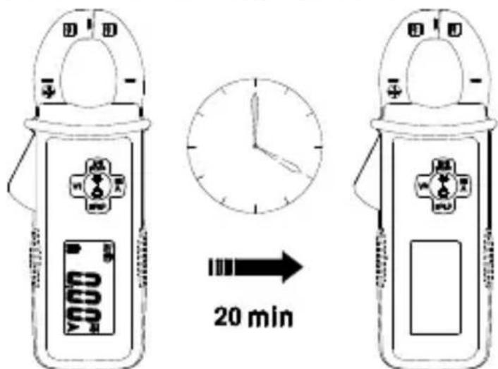Amprobe AMP25 - Auto Power Off - 1
