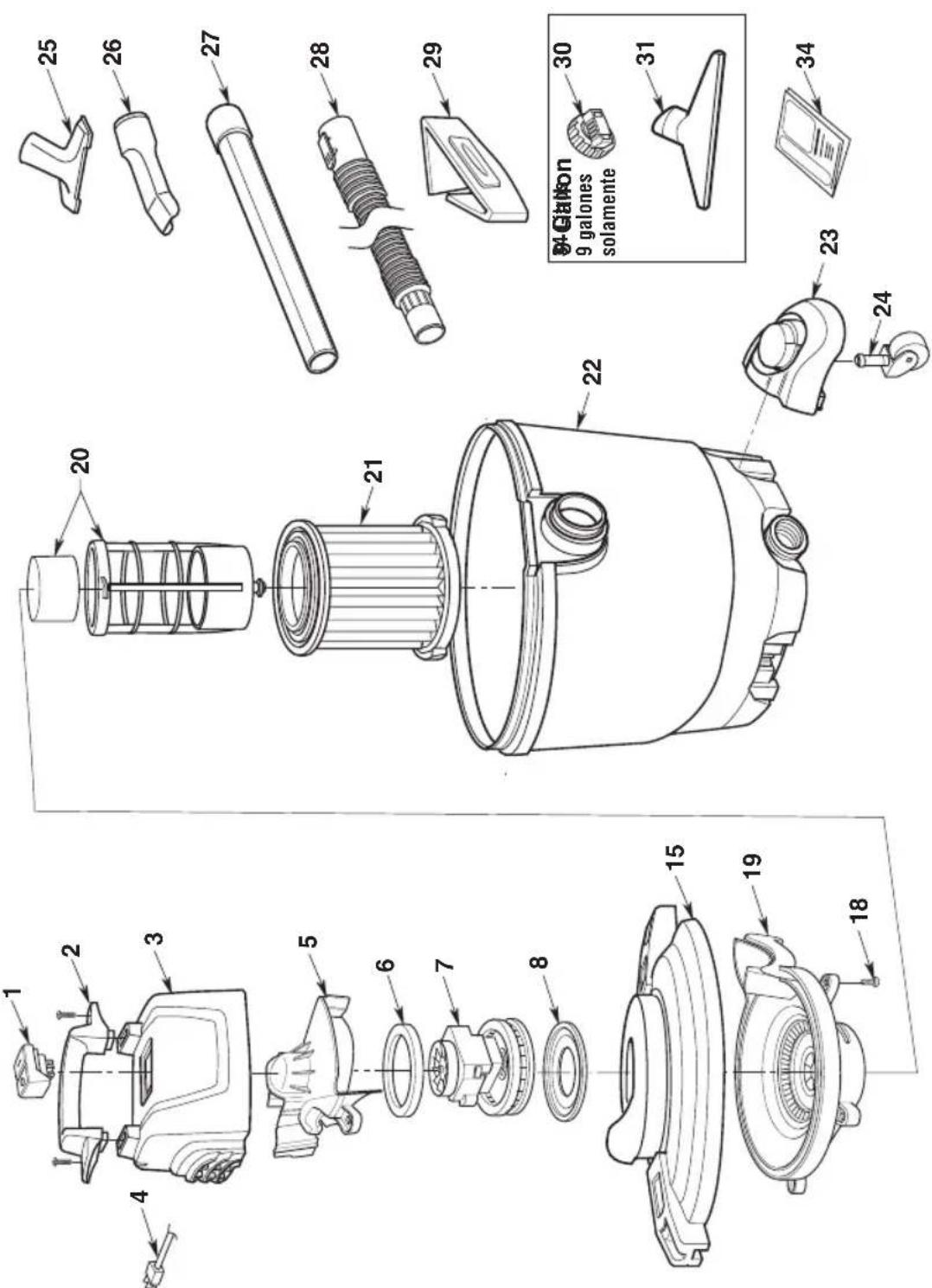 Craftsman CMXEVBE17590 - SERVICIO / PIEZAS DE REPUESTO - 1