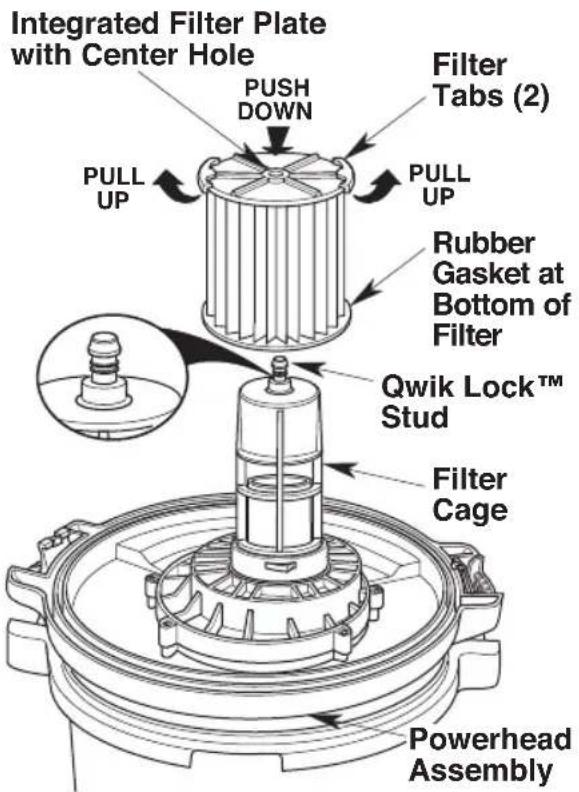 Craftsman CMXEVBE17590 - Filter Installation - 1