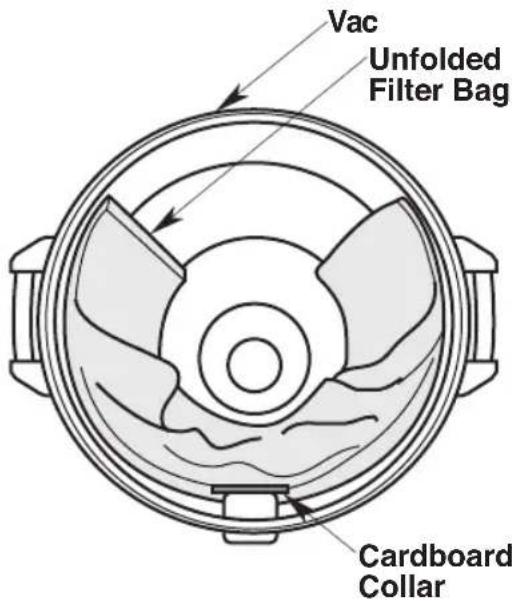 Craftsman CMXEVBE17590 - Filter Bag Removal (Fig. 0) - 1