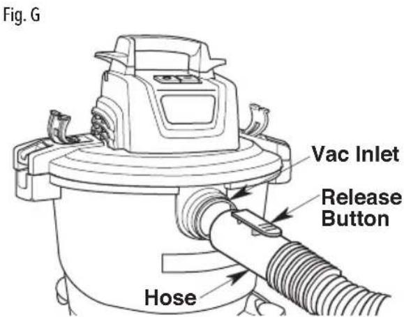 Craftsman CMXEVBE17590 - Insert Hose (Fig. G) - 1