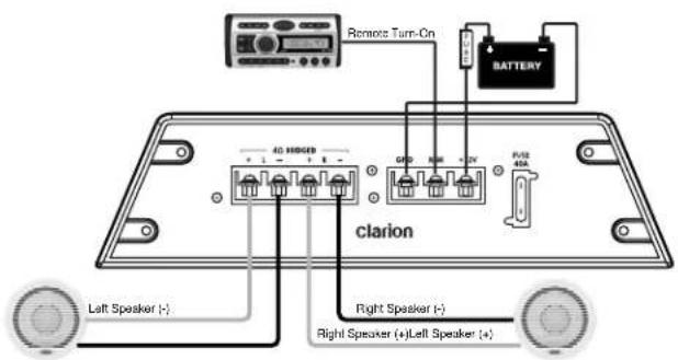 CLARION APX290M - clarion APX290M/APX490M Power System Amplifier - 3