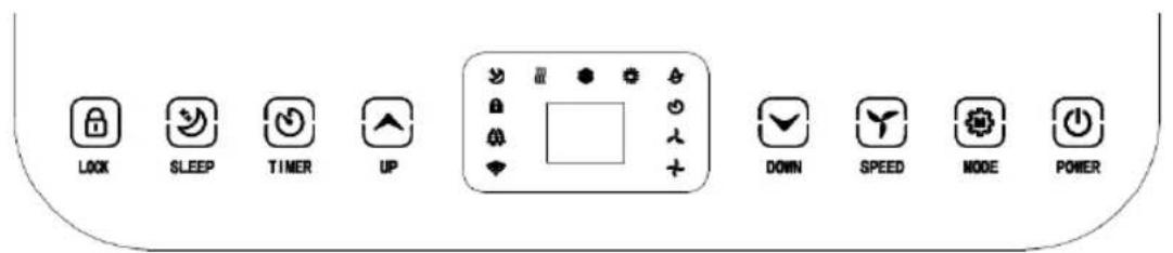 WILFA Chill Connected AC1W7000 - BETJENINGSPANLOG DISPLAY - 1