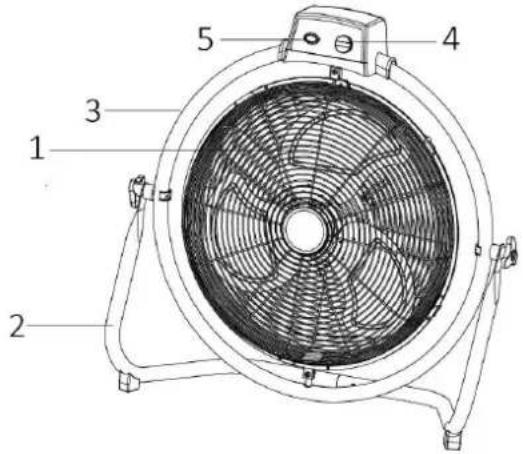 Emerio FN114791 - PARTS DESCRIPTION - 1