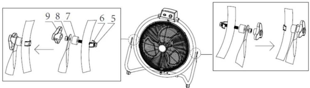 Emerio FN114791 - ASSEMBLY INSTRUCTIONS - 2