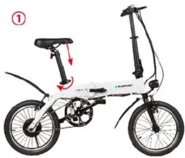 BLAUPUNKT ENNO - HVORDAN FOLDER MAN EN E-CYKEL - 1