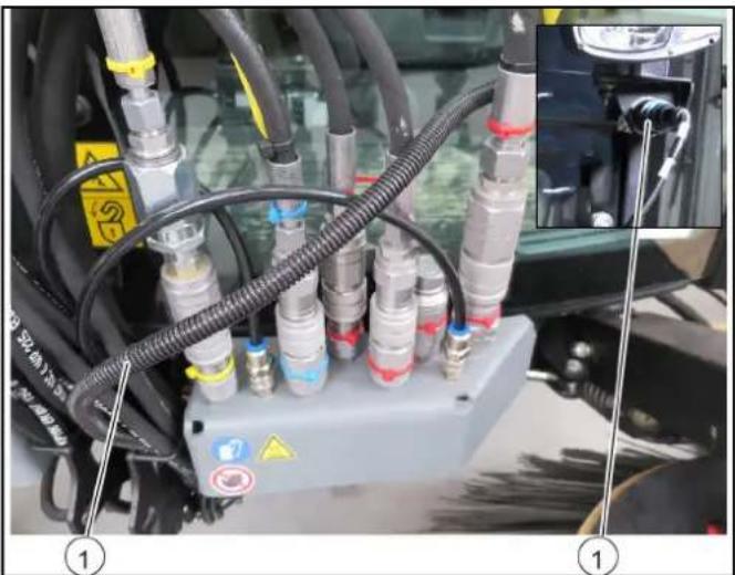 Kärcher MC 130 Classic - Electrical connections for front attachment - 1