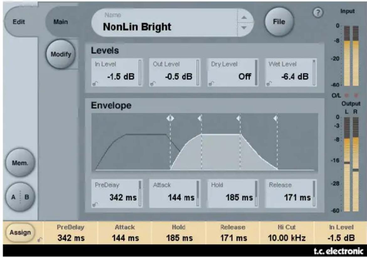TC ELECTRONIC NonLin2 TDM - PAGE MAIN - 1