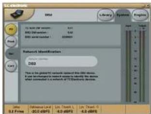 TC ELECTRONIC DB2 - SYSTEM-PAGE NET &amp; ECRANS D'ICON - 1