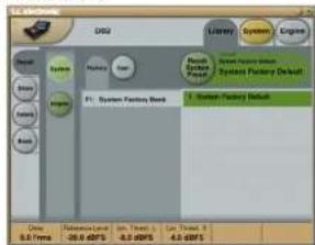 TC ELECTRONIC DB2 - System Presets: - 1