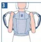 JANE Revolution - BABY RUCKENPOSITION MIT ODER OHNE SITZ - BIS 18 KG. - 8