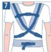 JANE Revolution - BEBÉ COM REDUTOR / PROTECTOR CERVICAL / SEM ASSENTO RÍGIDO - ATÉ 9 KG. ALÇAS CRUZADAS - 21