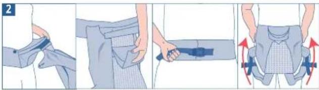 JANE Revolution - BABY FRONTPOSITION MIT ODER OHNE FESTEN SITZ - BIS 18 KG. - 2