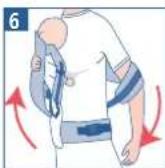 JANE Revolution - BABY RUCKENPOSITION MIT ODER OHNE SITZ - BIS 18 KG. - 12