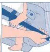 JANE Revolution - BEBÉ AVEC RÉDUCTEUR / PROTECTEUR CERVICAL / SANS SIÉGE RIGIDE - JUSQU'À 9 KG. BRETELLES CROISEES - 21