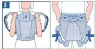 JANE Revolution - BABY IN FORWARD FACING POSITION (WITH OR WITHOUT SEAT) - UP TO 15 KG. - 4