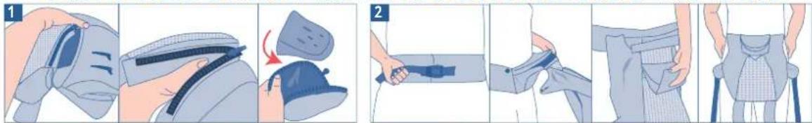 JANE Revolution - BABY SEITENPOSITION MIT ODER OHNE FESTEN SITZ - BIS 18 KG. - 1