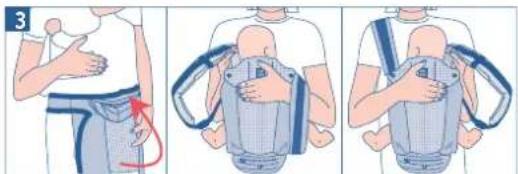 JANE Revolution - BABY FRONTPOSITION MIT ODER OHNE FESTEN SITZ - BIS 18 KG. - 3