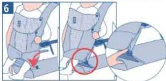JANE Revolution - BABY IN FORWARD FACING POSITION (WITH OR WITHOUT SEAT) - UP TO 15 KG. - 8