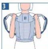 JANE Revolution - BABY IN BACK POSITION WITH OR WITHOUT SEAT - UP TO 18 KG. - 7