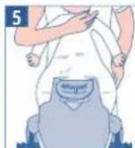 JANE Revolution - BABY SITZEND IN LAUFRICHTUNG (MIT ODER OHNE SITZ) - BIS 15 KG. - 12