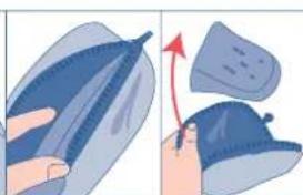 JANE Revolution - BEBÉ AVEC RÉDUCTEUR / PROTECTEUR CERVICAL / SANS SIÉGE RIGIDE - JUSQU'À 9 KG. BRETELLES CROISEES - 3