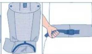 JANE Revolution - BABY MIT VERKLEINERER / NACKENSCHUTZ / OHNE FESTEN SITZ - BIS 9 KG.   GERADE TRÄGER - 7