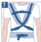 JANE Revolution - BEBÉ AVEC RÉDUCTEUR / PROTECTEUR CERVICAL / SANS SIÉGE RIGIDE - JUSQU'À 9 KG. BRETELLES CROISEES - 20