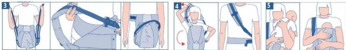 JANE Revolution - BAMBINO SUL FIANCO CON O SENZA SEGGIOLINO RIGIDO - FINO A 18 KG. - 2