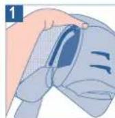 JANE Revolution - BEBÉ COM REDUTOR / PROTECTOR CERVICAL / SEM ASSENTO RÍGIDO - ATÉ 9 KG. ALÇAS CRUZADAS - 1