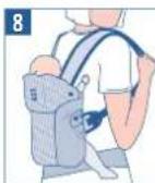 JANE Revolution - BABY RUCKENPOSITION MIT ODER OHNE SITZ - BIS 18 KG. - 14