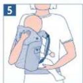 JANE Revolution - BABY IN BACK POSITION WITH OR WITHOUT SEAT - UP TO 18 KG. - 10