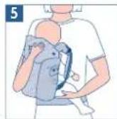 JANE Revolution - BEBÉ POSICÇÃO COSTAS COM ASSENTO OU SEM ASSENTO - ATÉ 18 KG. - 10