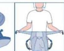 JANE Revolution - BABY RUCKENPOSITION MIT ODER OHNE SITZ - BIS 18 KG. - 4