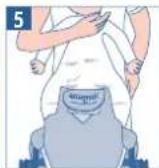 JANE Revolution - BABY IN FORWARD FACING POSITION (WITH OR WITHOUT SEAT) - UP TO 15 KG. - 6