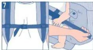 JANE Revolution - BABY IN FORWARD FACING POSITION (WITH OR WITHOUT SEAT) - UP TO 15 KG. - 9