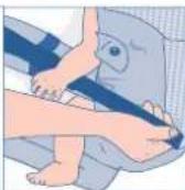 JANE Revolution - BEBÉ COM REDUTOR / PROTECTOR CERVICAL / SEM ASSENTO RÍGIDO - ATÉ 9 KG. ALÇAS CRUZADAS - 22