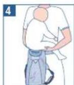 JANE Revolution - BABY IN BACK POSITION WITH OR WITHOUT SEAT - UP TO 18 KG. - 9