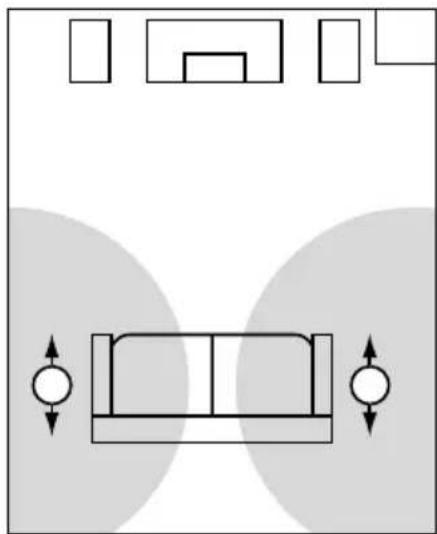 Paradigm CI Elite E80A - "SM" Model [Arrows indicate direction of tweeters] - 3