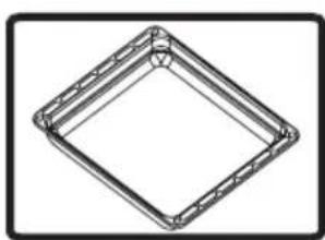 SHARP KF76FIDD19WMCH - Deep Tray - 1