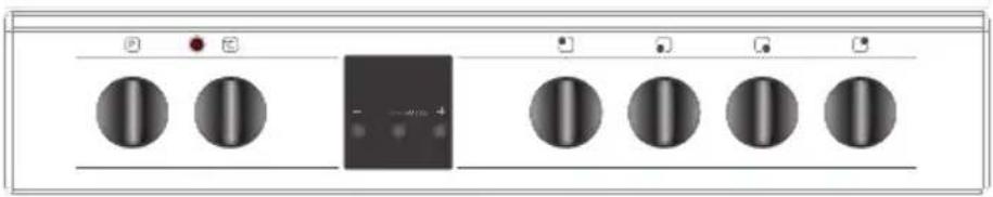 SHARP KF76FIDD19WMCH - Control panel - 1