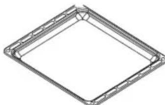 SHARP KF76FIDD19WMCH - Shallow Tray - 1