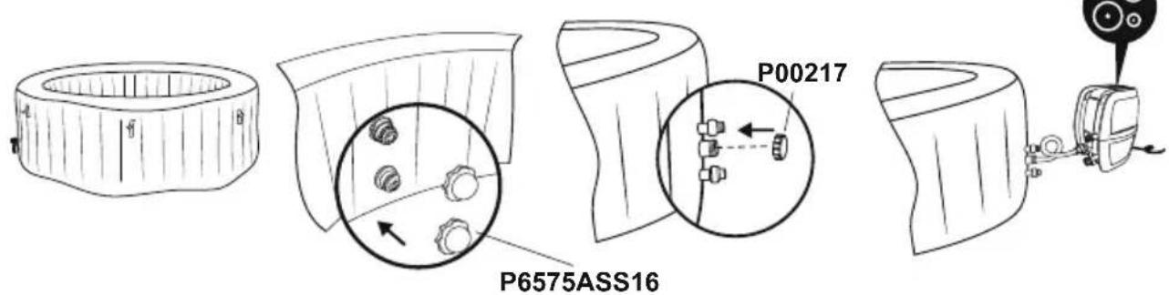 BESTWAY LayZSpa 60027 - BESTWAY SMART HUB (EÇYİNOS AÇONAS)TM OΔHΓOΣ ΣYNΔEΕHΣ - 3