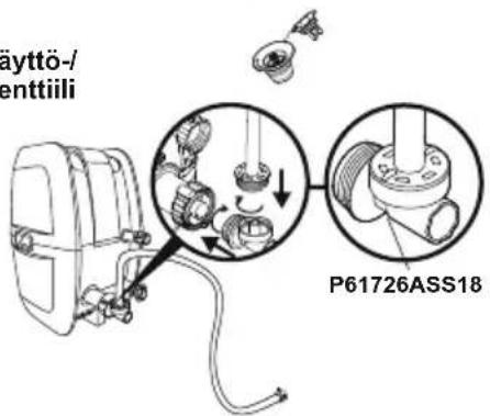BESTWAY LayZSpa 60027 - ILMAN TYHJENTÄMINEN - 5